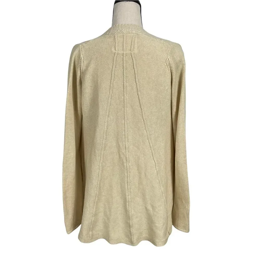 Anthropologie Angel Of The North Cardigan Open Cashmere Blend Size Small